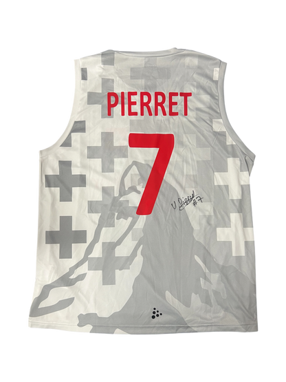 Switzerland Volleyball Team Jersey signed by Meline Pierret