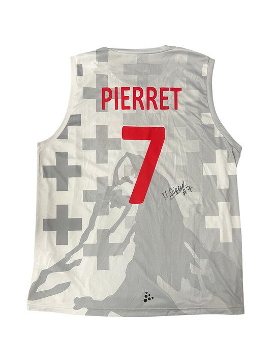 Switzerland Volleyball Team Jersey signed by Meline Pierret