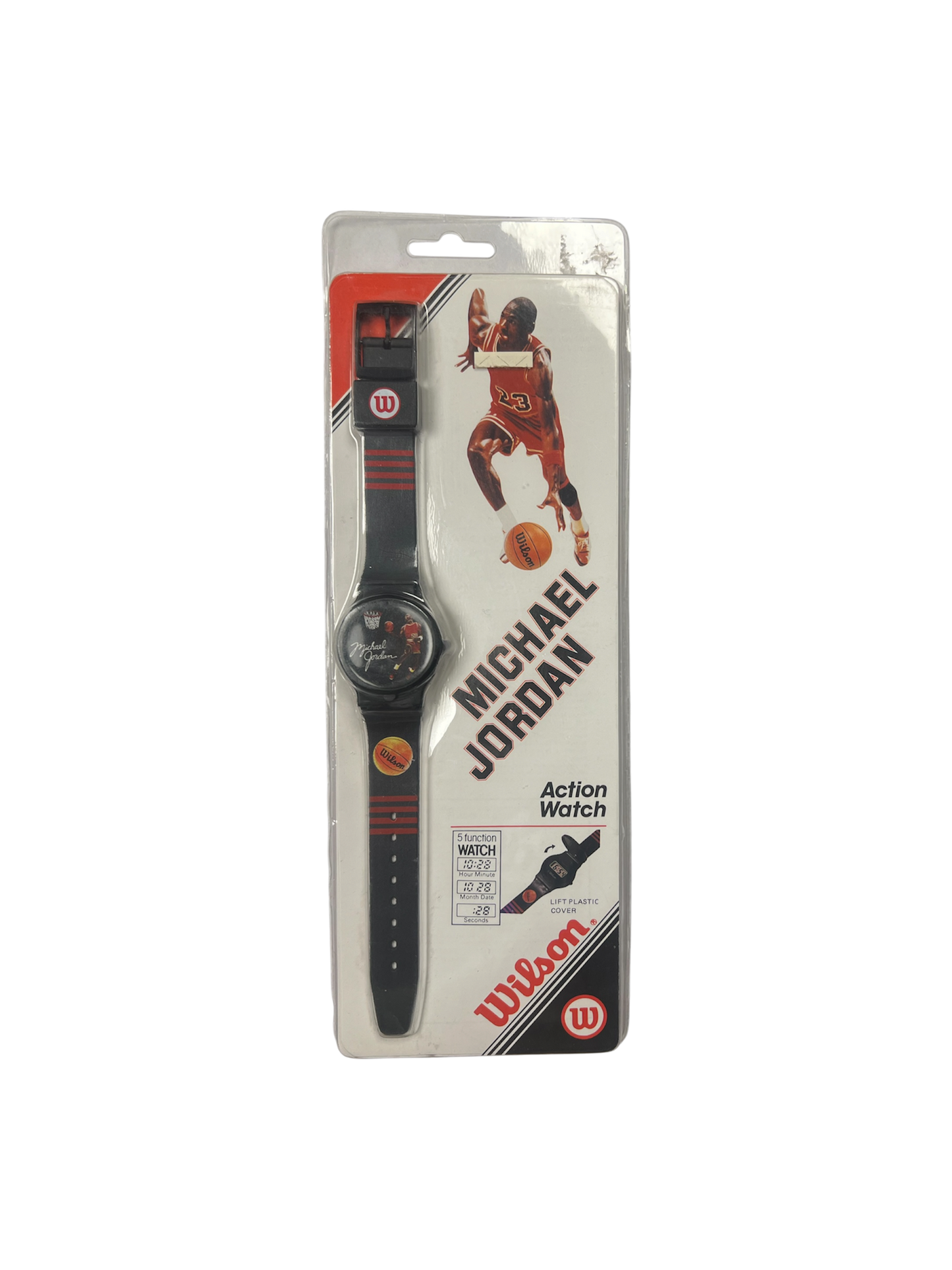 1990s Nelsonic Wilson Michael Jordan Action Watch