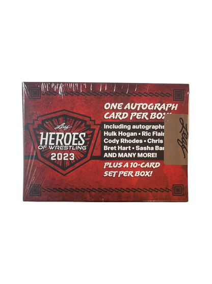 2023 Leaf Heroes of Wrestling Blaster Box
