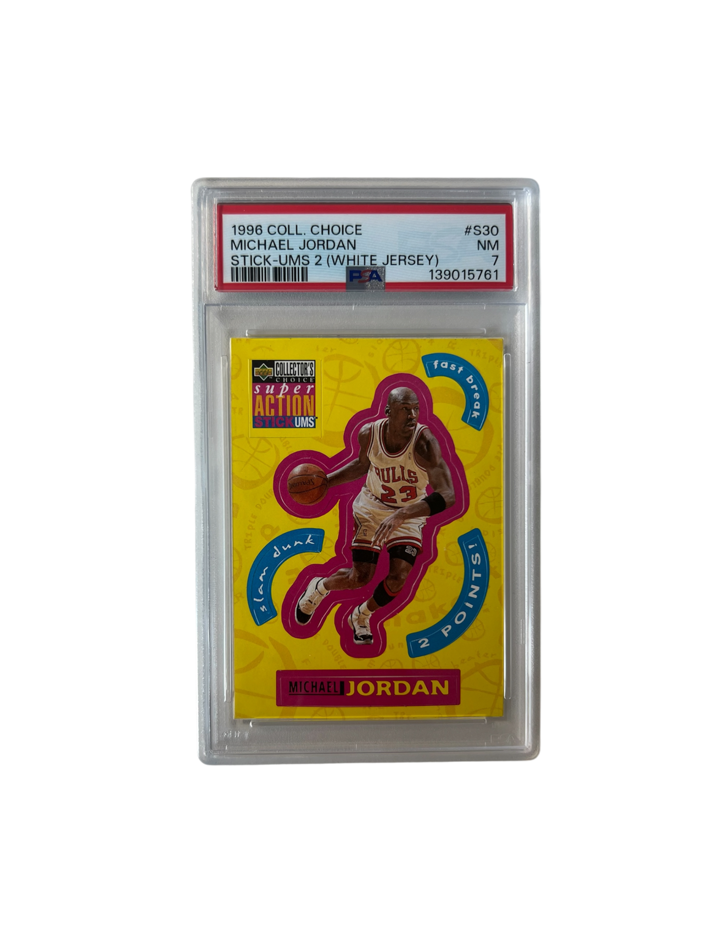 1996 Upper Deck Collector's Choice Michael Jordan PSA Card
