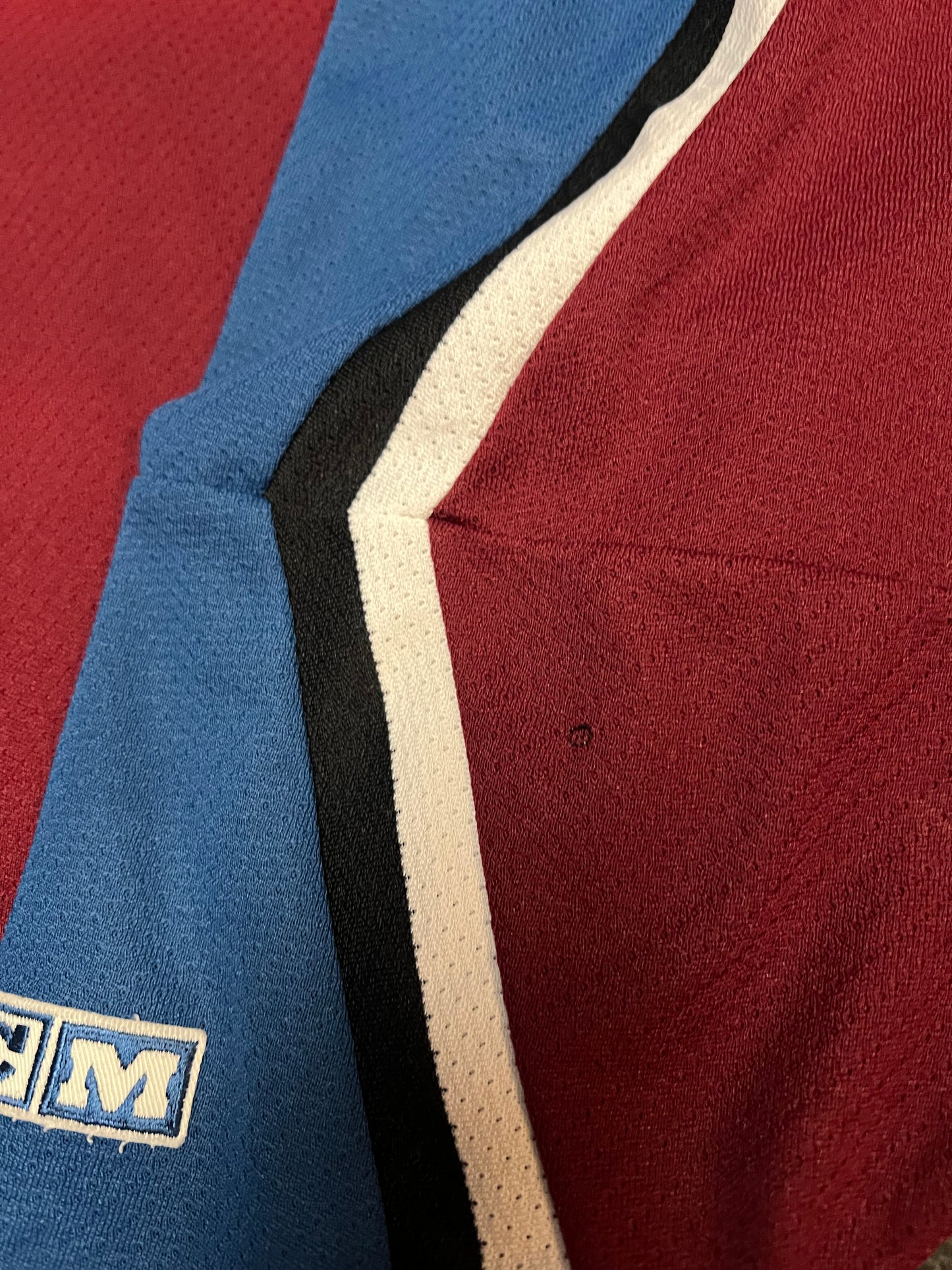 Colorado Avalanche Legend David Aebischer NHL signed Jersey