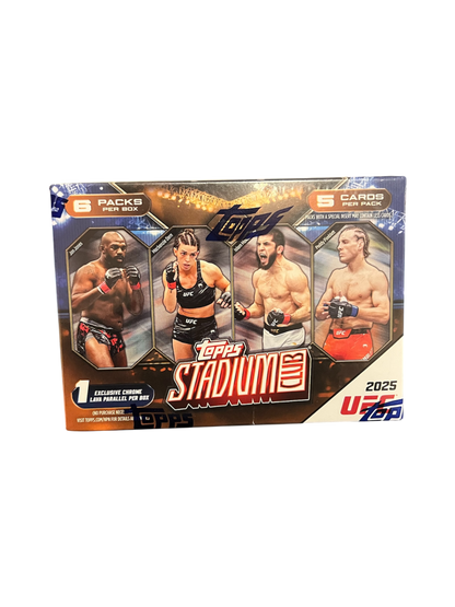 2025 Topps Stadium Club UFC Blaster Box