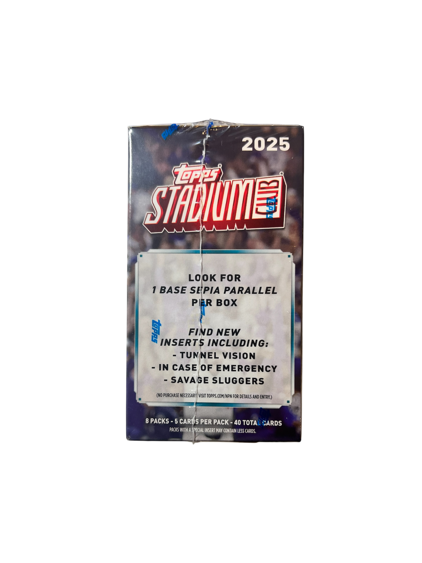 2025 Topps Stadium Club Baseball Blaster Box