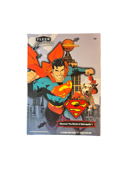 2025 Upper Deck Fleer Brilliants Superman Mega Box