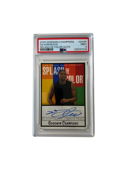 2017 Panini NBA Hoops Houston Rockets Clint Capela PSA Auto Grade card