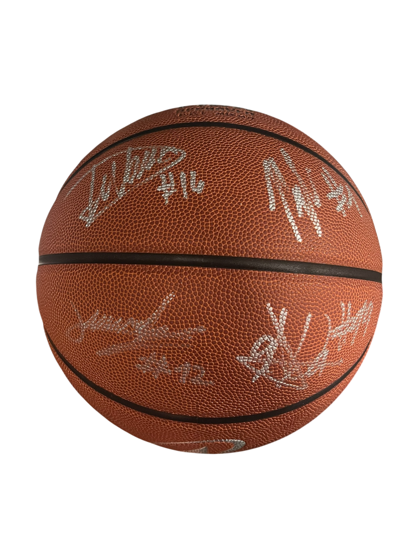FIBA Basketball 3x3 Champions signed by Jonathan Dubas, Jonathan Kazadi, Natan & Thomas Jurkovitz