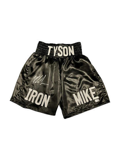 Boxing Trunks signed by Mike Tyson