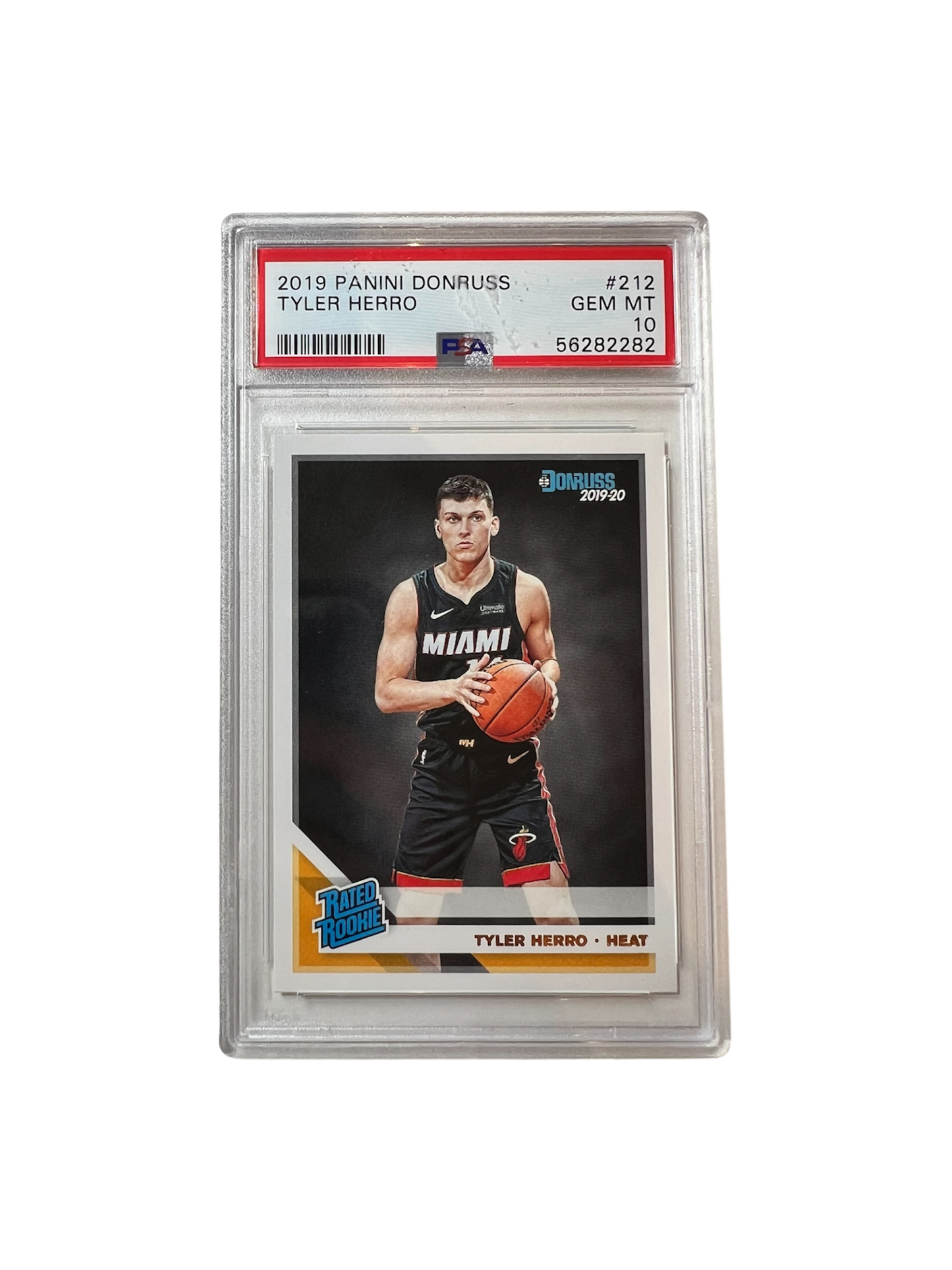 2019 Panini Donruss Tyler Herro PSA Card