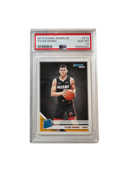 2019 Panini Donruss Tyler Herro PSA Card