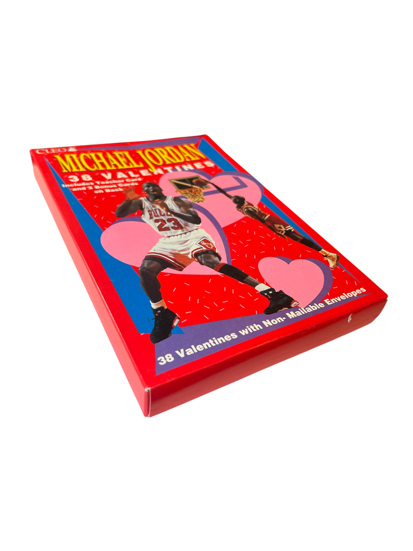 Set of 1991 Cleo Michael Jordan Valentines Collection Card Sealed Boxes
