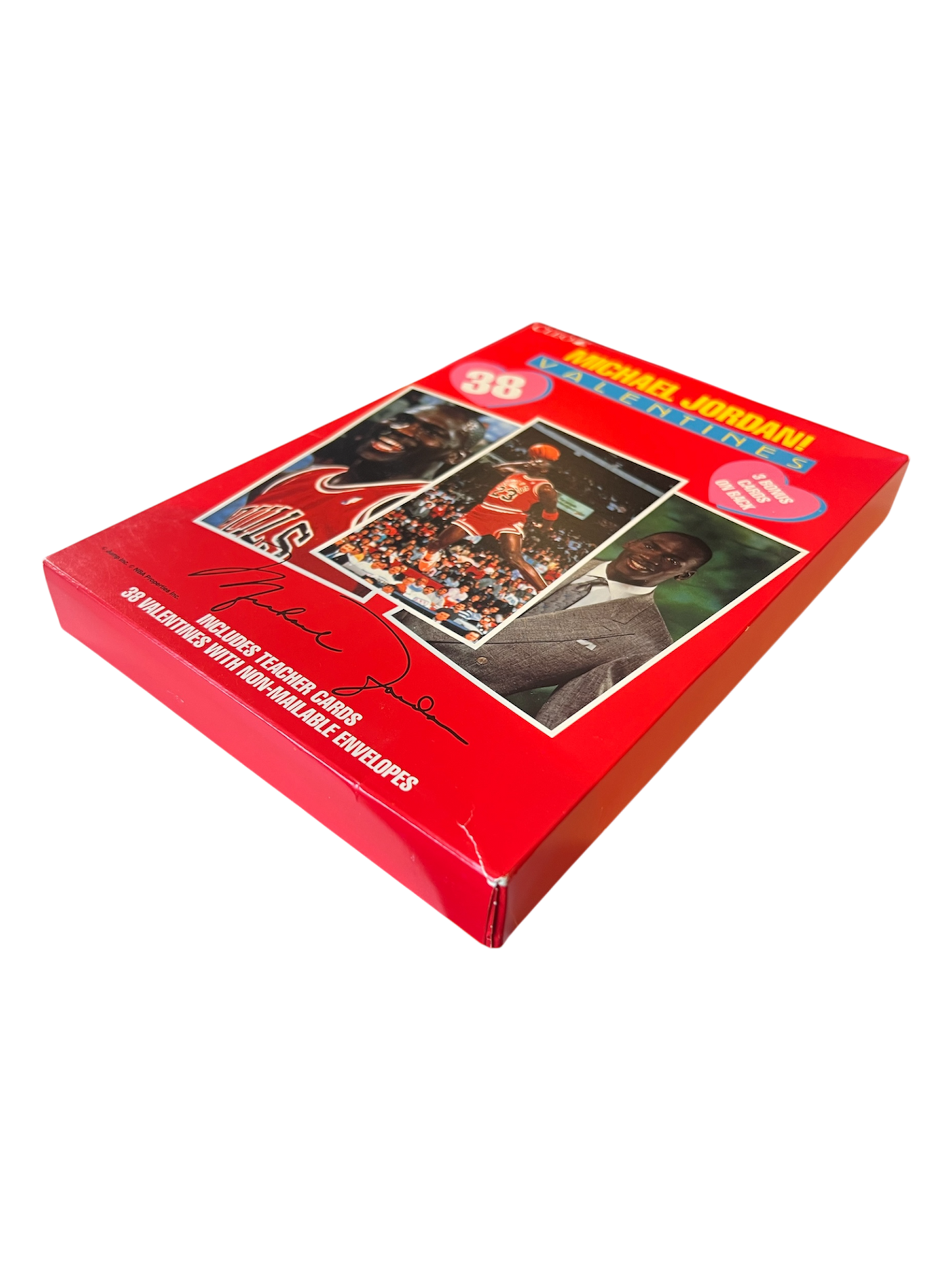 Set of 1991 Cleo Michael Jordan Valentines Collection Card Sealed Boxes