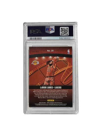 2019 Panini Prizm LeBron James PSA Card