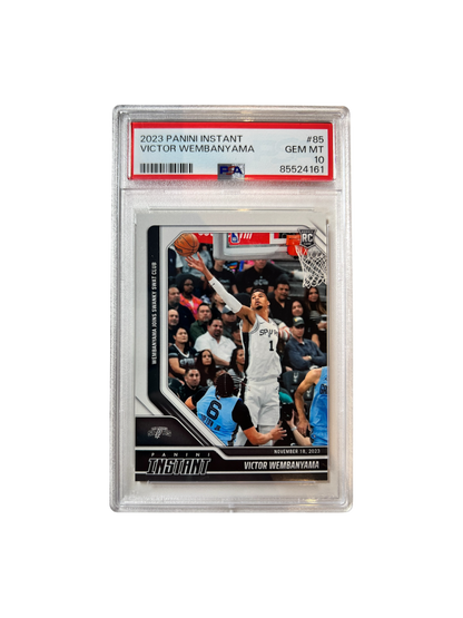 2023 Panini Instant Victor Wembanyama Rookie PSA 10 Card