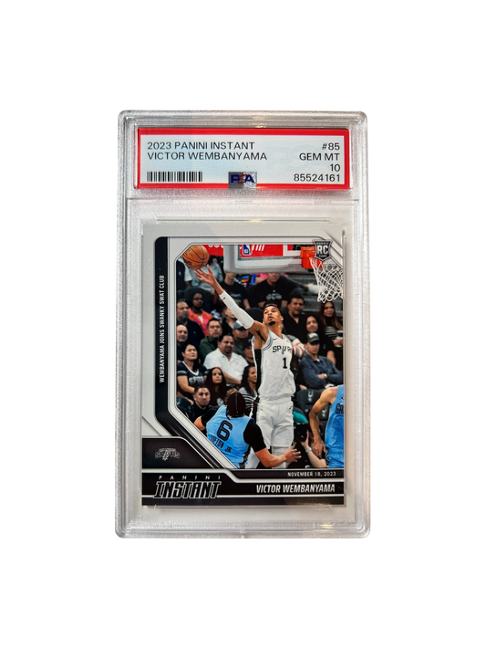2023 Panini Instant Victor Wembanyama Rookie PSA 10 Card