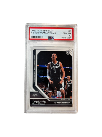 2023 Panini Instant Victor Wembanyama Rookie PSA 10 Card