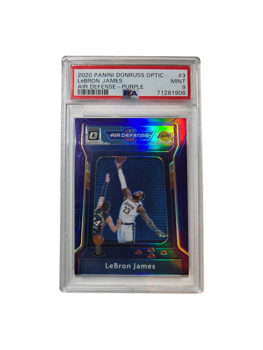 2019 Panini Prizm LeBron James PSA Card