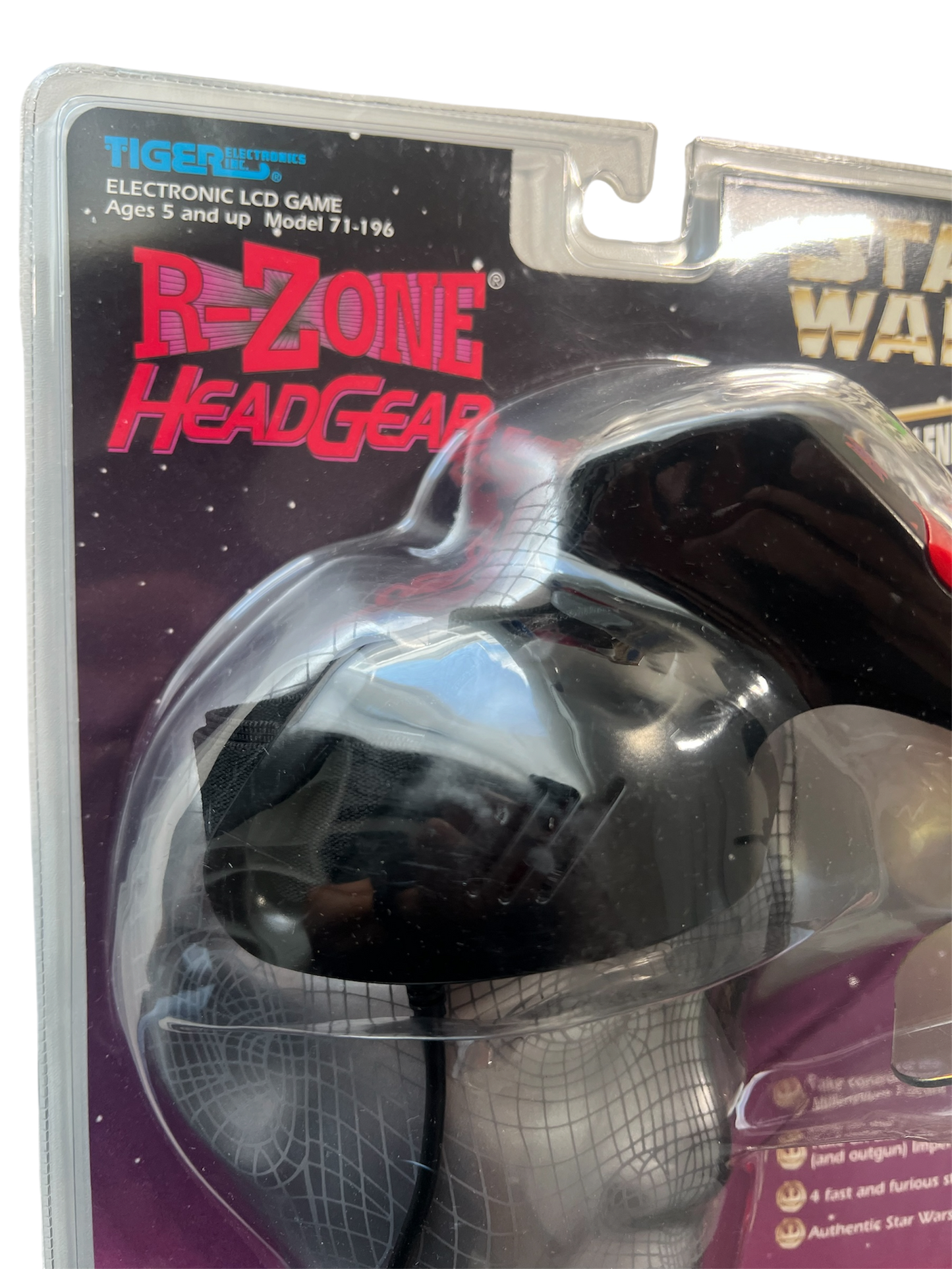 1997 Tiger Electronics Star Wars R-Zone HeadGear Game - Sealed