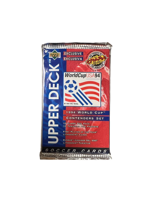 1994 Upper Deck FIFA World Cup USA 94 Contenders Soccer pack