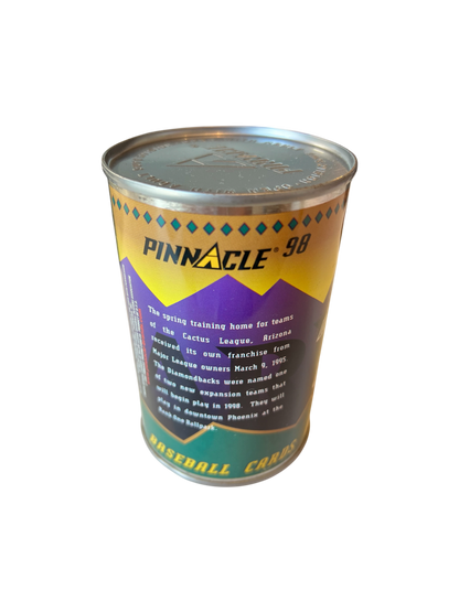 1998 Pinnacle MLB Baseball Cards in a Can - Diamond Backs Edition