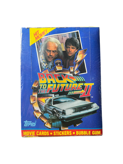 1989 Topps Back to the Future 2 Hobby Box
