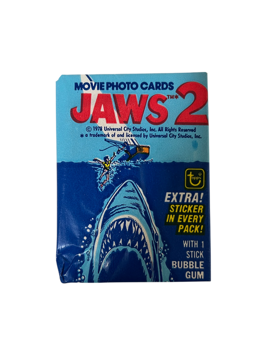 1978 Topps Jaws 2 Movie Pack
