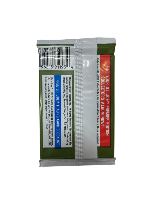 1992 Hasbro G.I.JOE card pack