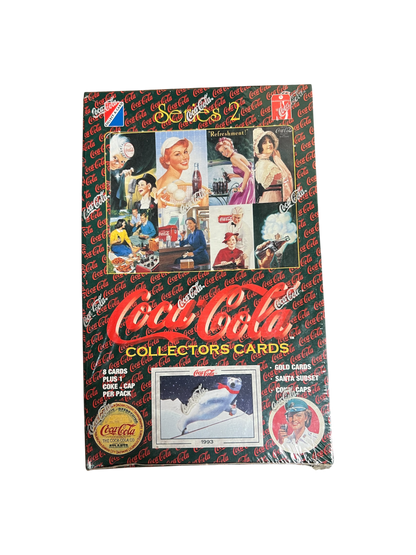 1994 Collect-a-Card Coca-Cola Collectors Cards Series 1 Hobby Box
