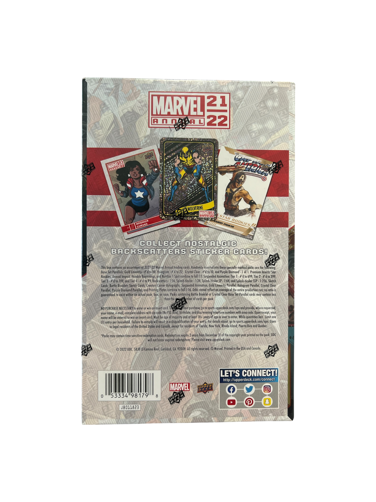 2021-22 Upper Deck Marvel Annual Hobby Box