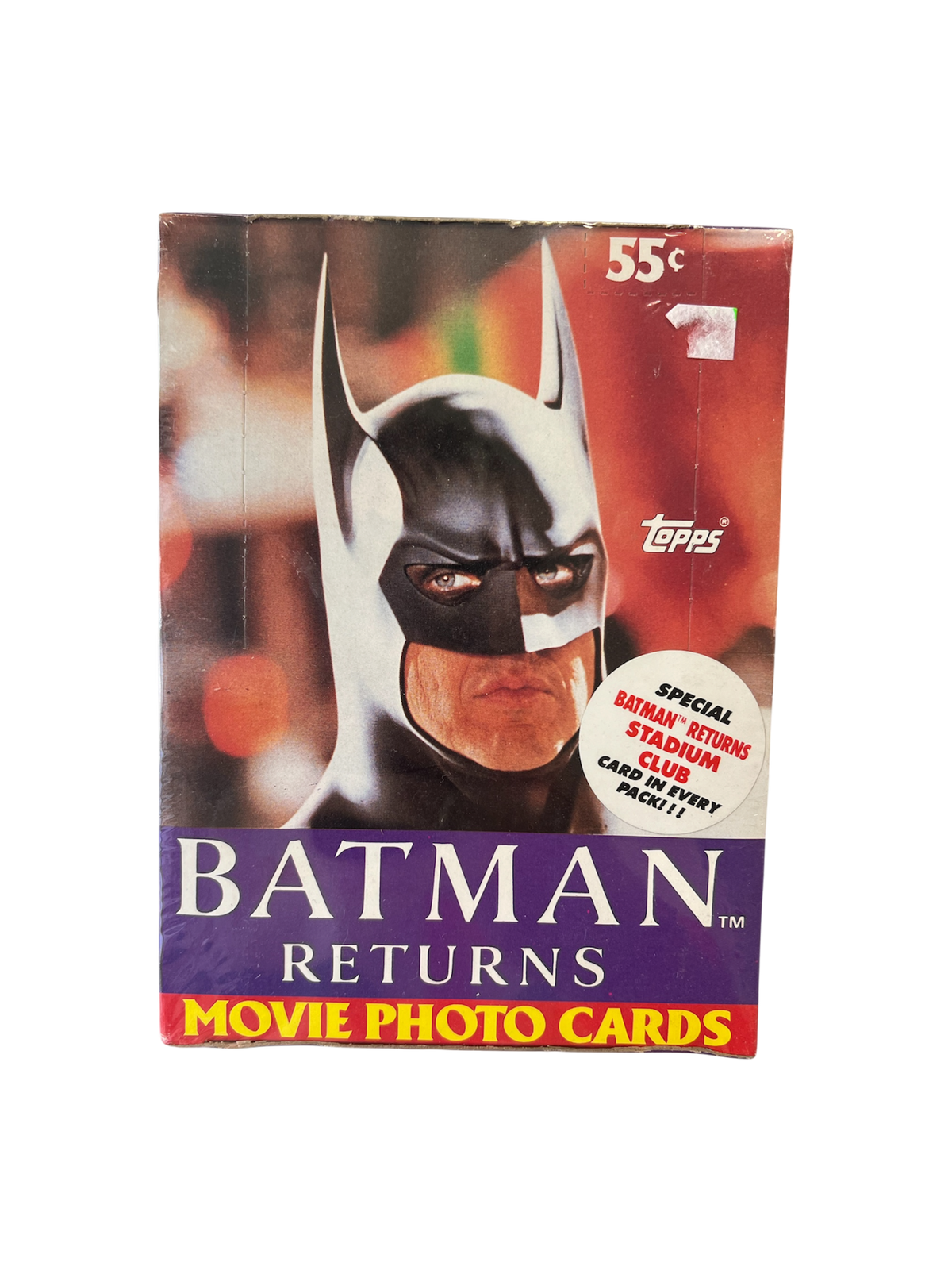 1992 Topps Batman Returns Card Hobby Box