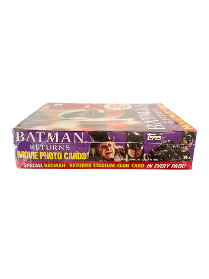 1992 Topps Batman Returns Card Hobby Box