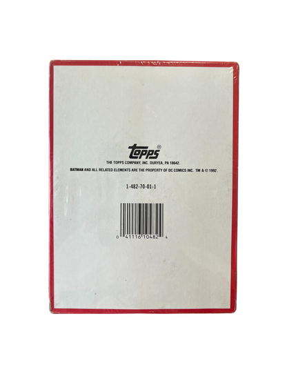 1992 Topps Batman Returns Card Hobby Box