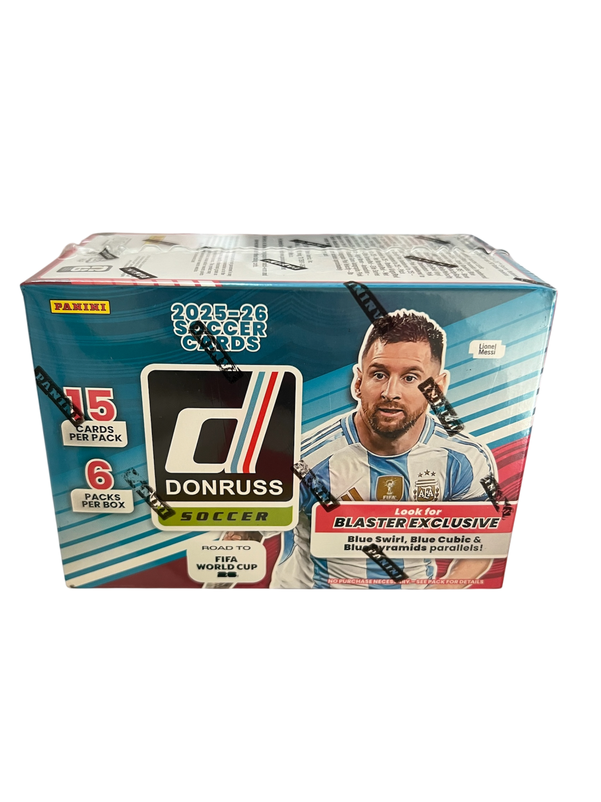 2025-26 Panini Donruss Road to FIFA World Cup Soccer Hobby Blaster Box - Red