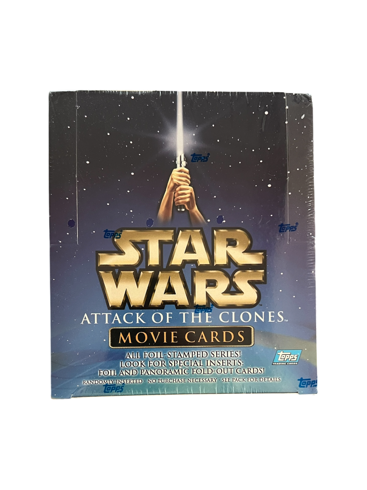 2002 Topps Star Wars Attack of the Clones Movie Cards Box