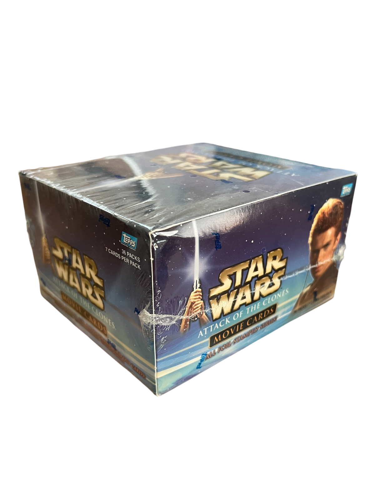 2002 Topps Star Wars Attack of the Clones Movie Cards Box