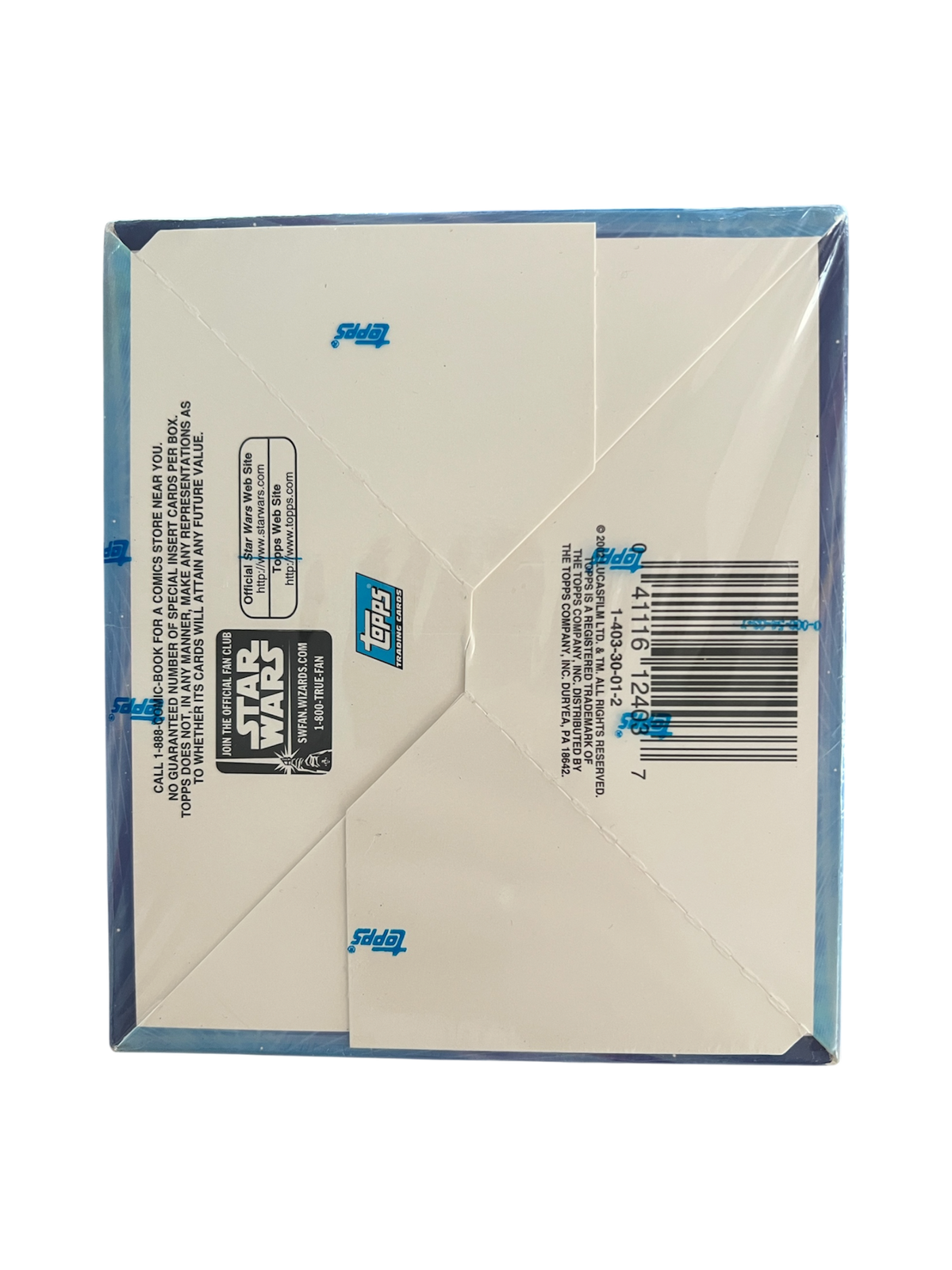 2002 Topps Star Wars Attack of the Clones Movie Cards Box