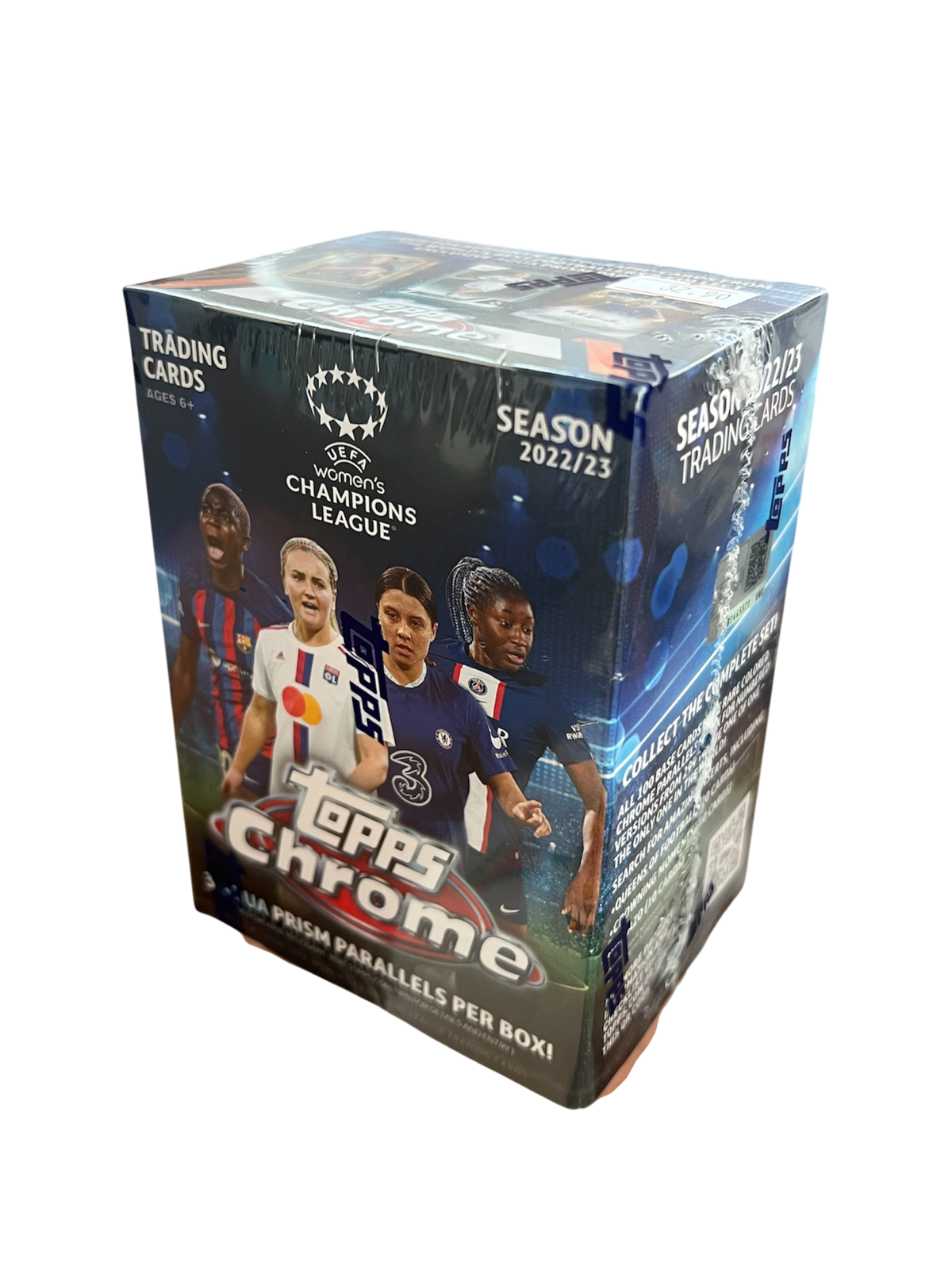 2022-23 Topps UEFA Chrome Soccer Women’s Champions League Trading Card Blaster Box