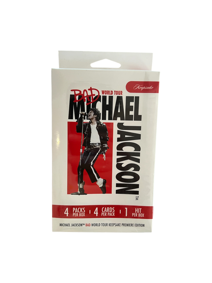 2025 Keepsake Michael Jackson Bad World Tour Premiere Edition Value Box