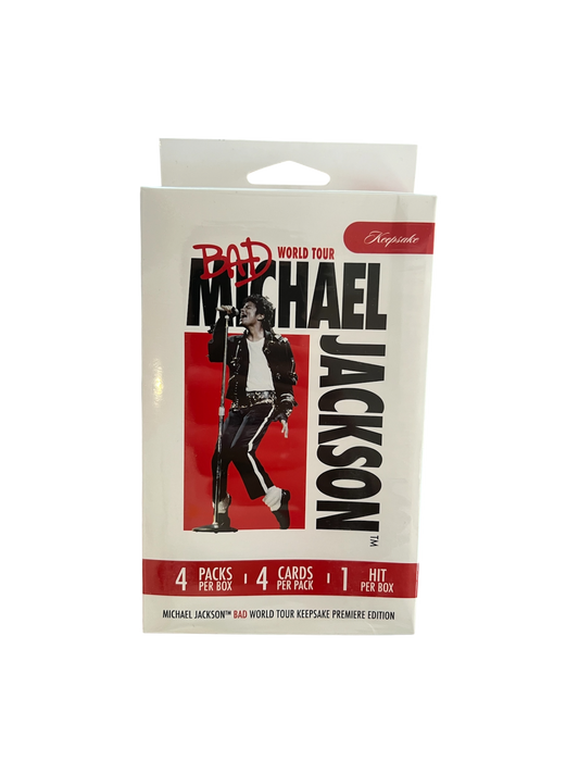 2025 Keepsake Michael Jackson Bad World Tour Premiere Edition Value Box