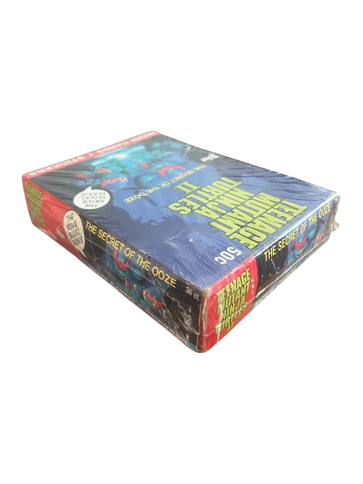 1991 Topps TMNT Movie Teenage Mutant Ninja Turtles 2 Hobby Box