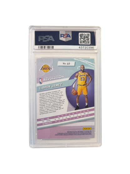 2018 Panini Revolution LeBron James PSA Card