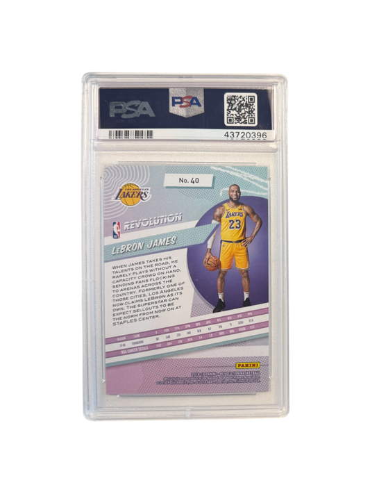 2018 Panini Revolution LeBron James PSA Card