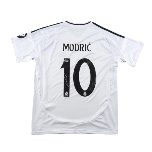 Real Madrid Adidas Luka Modric signed Jersey