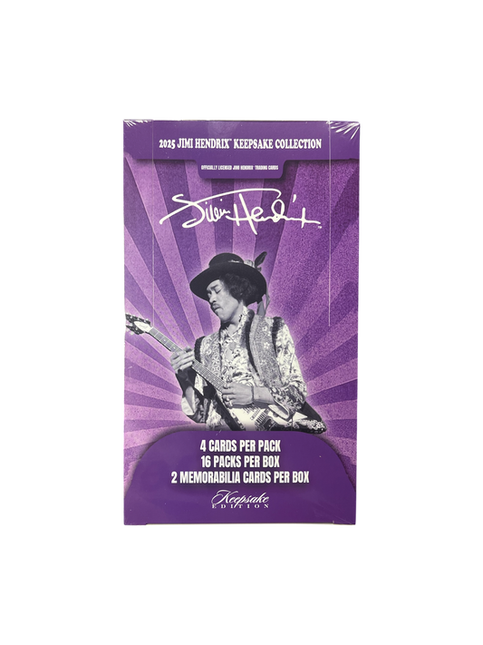 2025 Keepsake Jimi Hendrix Premiere Hobby Edition Box