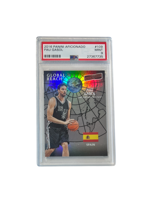 2016 Panini Pau Gasol PSA Card