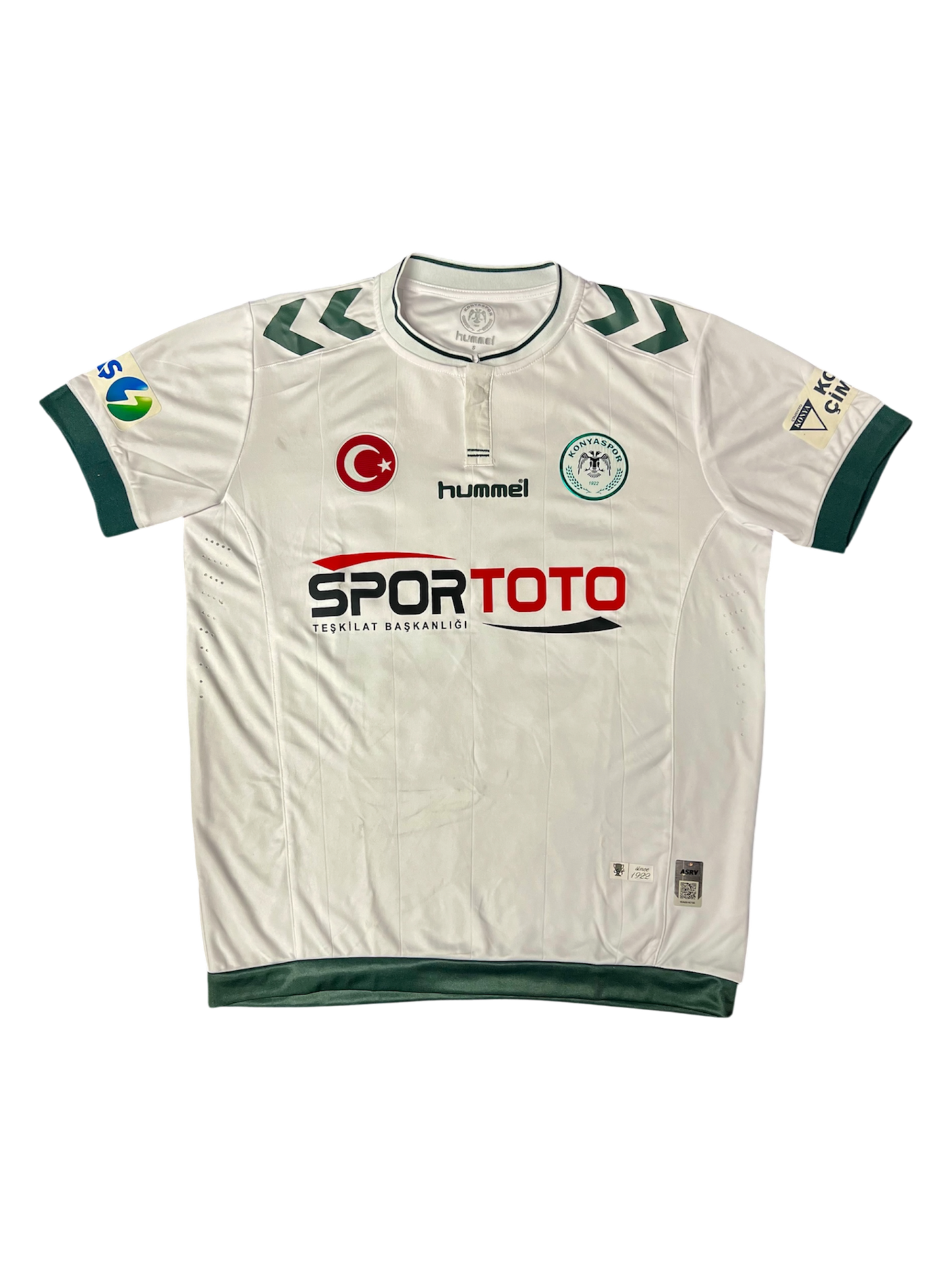 Konyaspor jersey Game Worn by Musa Araz
