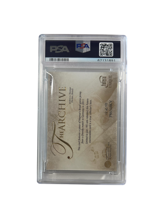 2014 Panini Prizm Xherdan Shaqiri Auto PSA card