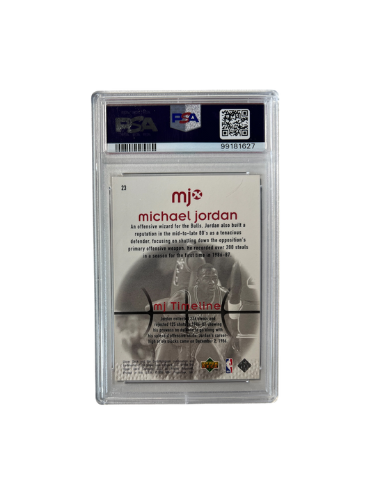 1998 Upper Deck MJx Michael Jordan #23 PSA Card