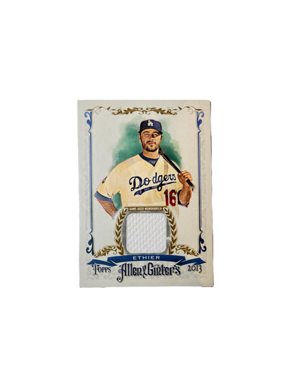 2013 Topps Allen & Ginter’s Los Angeles Dodgers Andre Ethier RELIC card