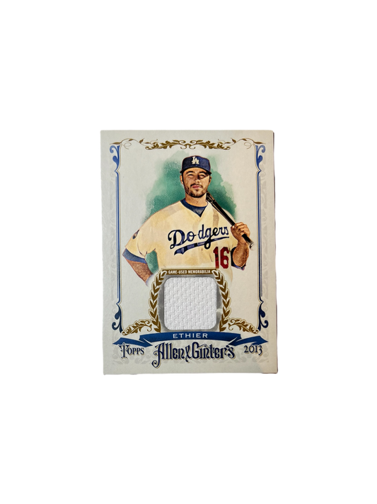 2013 Topps Allen & Ginter’s Los Angeles Dodgers Andre Ethier RELIC card